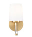 Vanity Z-Lite 7700-1V-MGLD Modern Gold Henri 1 Light Vanity Z-Lite