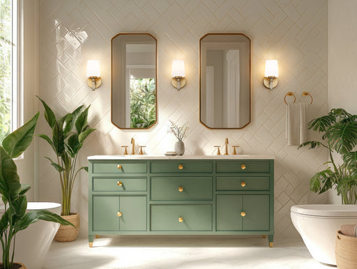 Vanity Z-Lite 7700-1V-MGLD Modern Gold Henri 1 Light Vanity Z-Lite