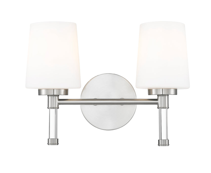 Vanity Z-Lite 7700-2V-BN Brushed Nickel Henri 2 Light Vanity Z-Lite