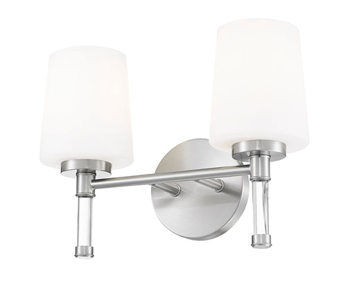 Vanity Z-Lite 7700-2V-BN Brushed Nickel Henri 2 Light Vanity Z-Lite