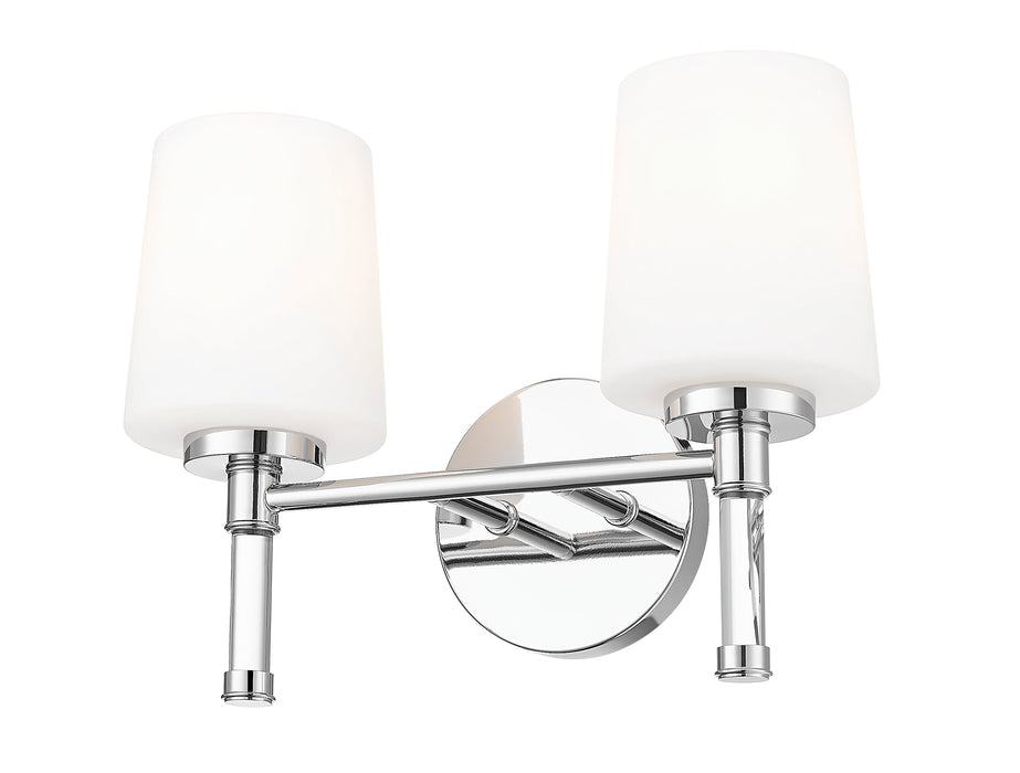 Vanity Z-Lite 7700-2V-CH Chrome Henri 2 Light Vanity Z-Lite