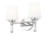 Vanity Z-Lite 7700-2V-CH Chrome Henri 2 Light Vanity Z-Lite