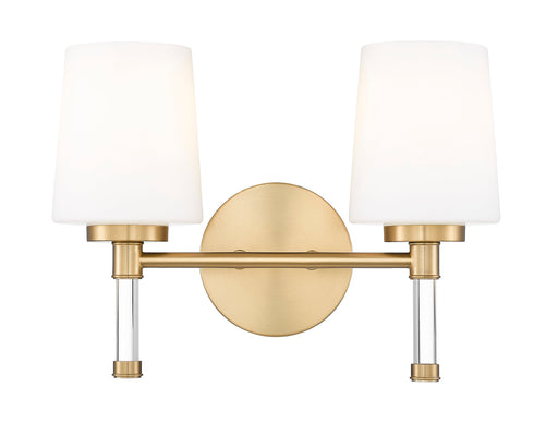 Vanity Z-Lite 7700-2V-MGLD Modern Gold Henri 2 Light Vanity Z-Lite