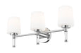 Vanity Z-Lite 7700-3V-CH Chrome Henri 3 Light Vanity Z-Lite