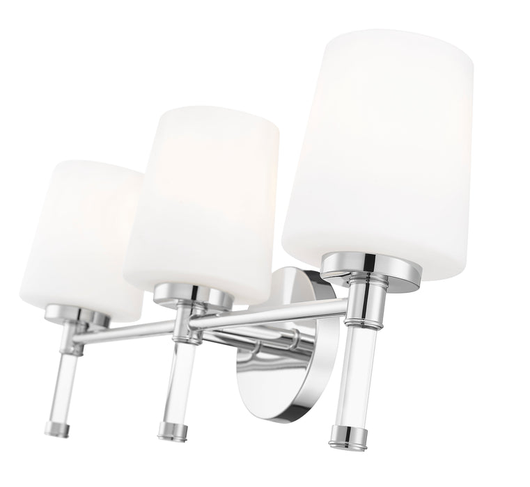Vanity Z-Lite 7700-3V-CH Chrome Henri 3 Light Vanity Z-Lite