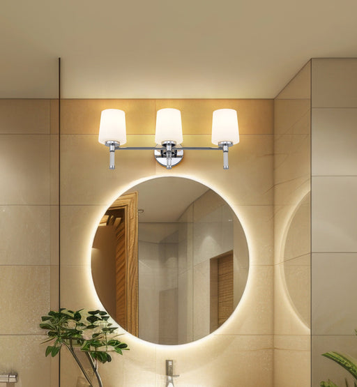 Vanity Z-Lite 7700-3V-CH Chrome Henri 3 Light Vanity Z-Lite