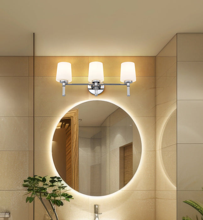 Vanity Z-Lite 7700-3V-CH Chrome Henri 3 Light Vanity Z-Lite