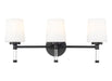 Vanity Z-Lite 7700-3V-MB Matte Black Henri 3 Light Vanity Z-Lite