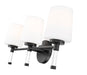 Vanity Z-Lite 7700-3V-MB Matte Black Henri 3 Light Vanity Z-Lite