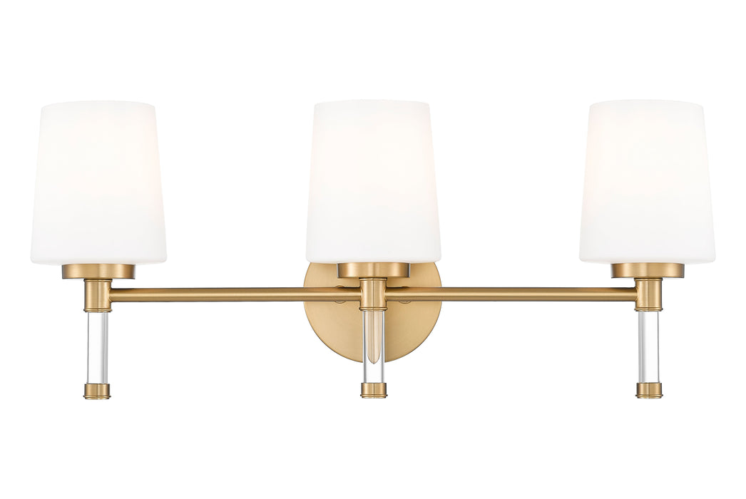 Vanity Z-Lite 7700-3V-MGLD Modern Gold Henri 3 Light Vanity Z-Lite