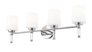 Vanity Z-Lite 7700-4V-CH Chrome Henri 4 Light Vanity Z-Lite