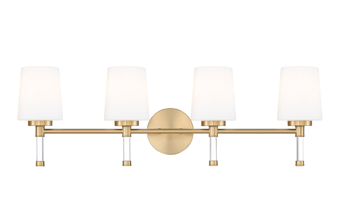 Vanity Z-Lite 7700-4V-MGLD Modern Gold Henri 4 Light Vanity Z-Lite