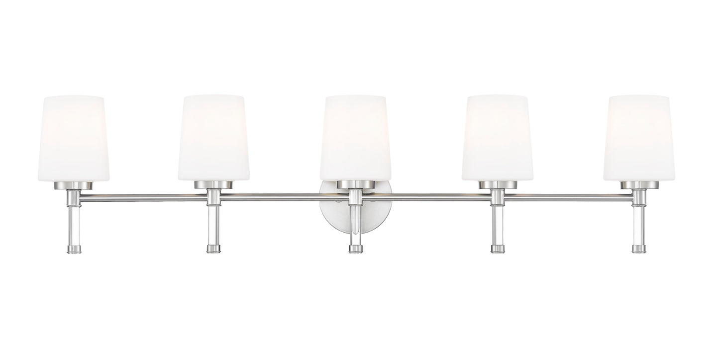 Vanity Z-Lite 7700-5V-BN Brushed Nickel Henri 5 Light Vanity Z-Lite