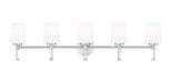 Vanity Z-Lite 7700-5V-BN Brushed Nickel Henri 5 Light Vanity Z-Lite