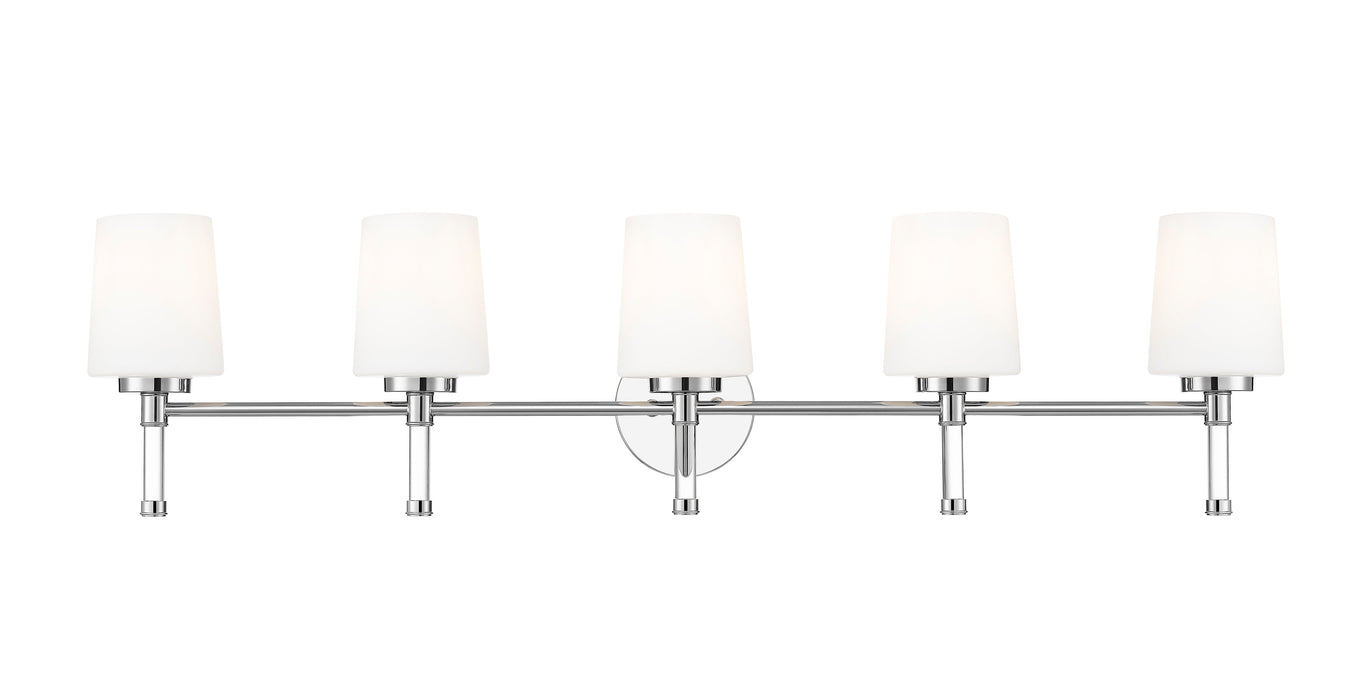 Vanity Z-Lite 7700-5V-CH Chrome Henri 5 Light Vanity Z-Lite