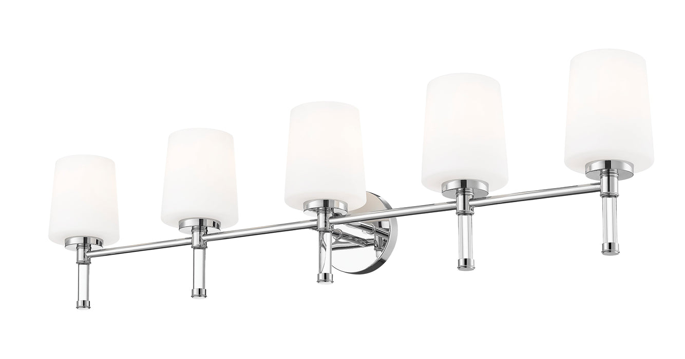 Vanity Z-Lite 7700-5V-CH Chrome Henri 5 Light Vanity Z-Lite