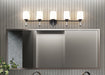 Vanity Z-Lite 7700-5V-MB Matte Black Henri 5 Light Vanity Z-Lite