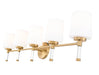 Vanity Z-Lite 7700-5V-MGLD Modern Gold Henri 5 Light Vanity Z-Lite