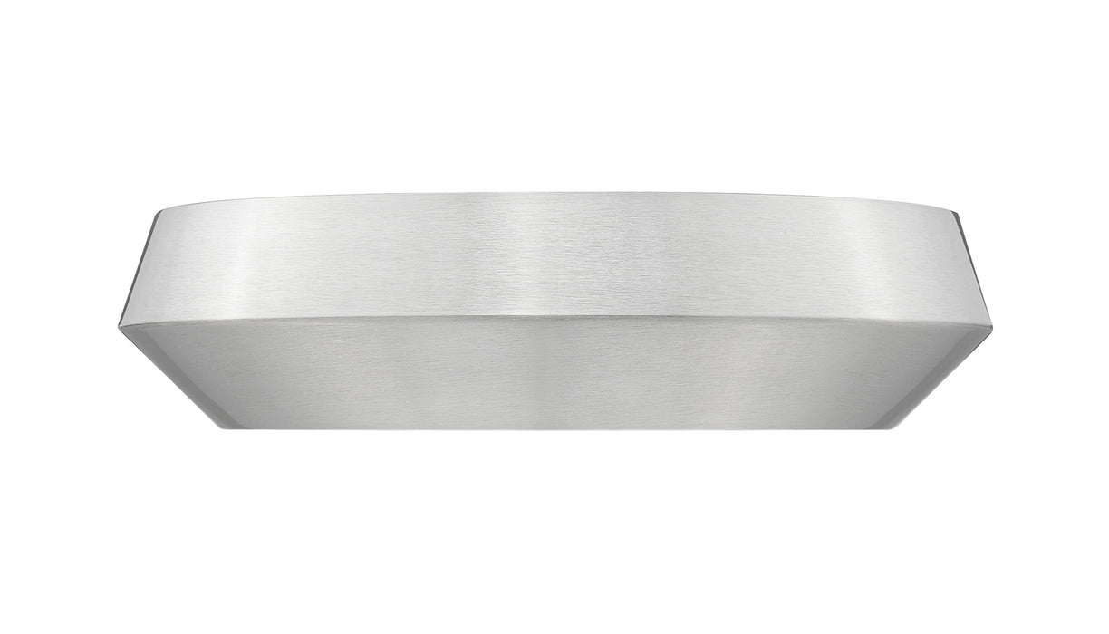 Flush Mount Z-Lite 7701F12-BN-LED Brushed Nickel Quasars 1 Light Flush Mount Z-Lite