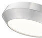 Flush Mount Z-Lite 7701F12-BN-LED Brushed Nickel Quasars 1 Light Flush Mount Z-Lite