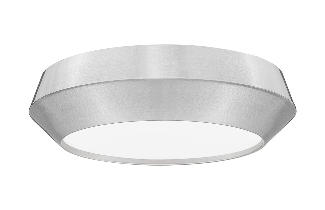 Flush Mount Z-Lite 7701F12-BN-LED Brushed Nickel Quasars 1 Light Flush Mount Z-Lite