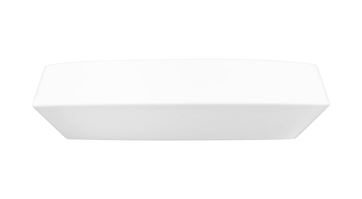 Flush Mount Z-Lite 7701F12-MW-LED Matte White Quasars 1 Light Flush Mount Z-Lite