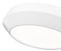 Flush Mount Z-Lite 7701F12-MW-LED Matte White Quasars 1 Light Flush Mount Z-Lite
