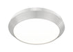 Flush Mount Z-Lite 7701F16-BN-LED Brushed Nickel Quasars 1 Light Flush Mount Z-Lite