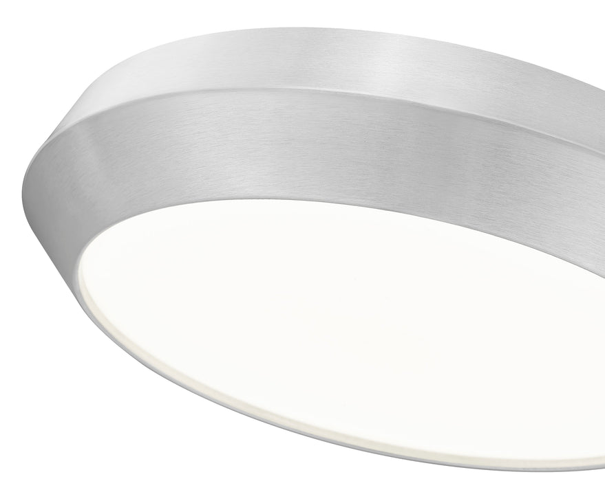 Flush Mount Z-Lite 7701F16-BN-LED Brushed Nickel Quasars 1 Light Flush Mount Z-Lite