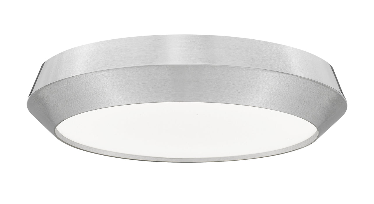 Flush Mount Z-Lite 7701F16-BN-LED Brushed Nickel Quasars 1 Light Flush Mount Z-Lite