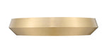 Flush Mount Z-Lite 7701F16-MGLD-LED Modern Gold Quasars 1 Light Flush Mount Z-Lite