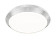 Flush Mount Z-Lite 7701F20-BN-LED Brushed Nickel Quasars 1 Light Flush Mount Z-Lite