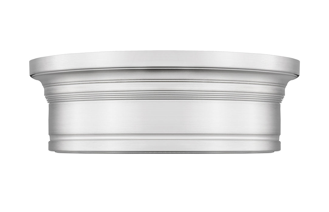 Flush Mount Z-Lite 7702F12-BN-LED Brushed Nickel Bentley 1 Light Flush Mount Z-Lite