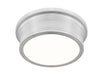 Flush Mount Z-Lite 7702F12-BN-LED Brushed Nickel Bentley 1 Light Flush Mount Z-Lite
