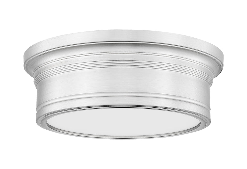 Flush Mount Z-Lite 7702F12-BN-LED Brushed Nickel Bentley 1 Light Flush Mount Z-Lite