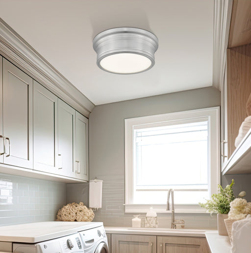 Flush Mount Z-Lite 7702F12-BN-LED Brushed Nickel Bentley 1 Light Flush Mount Z-Lite