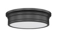 Flush Mount Z-Lite 7702F16-MB-LED Matte Black Bentley 1 Light Flush Mount Z-Lite