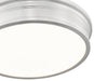 Flush Mount Z-Lite 7702F20-BN-LED Brushed Nickel Bentley 1 Light Flush Mount Z-Lite