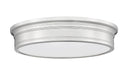 Flush Mount Z-Lite 7702F20-BN-LED Brushed Nickel Bentley 1 Light Flush Mount Z-Lite
