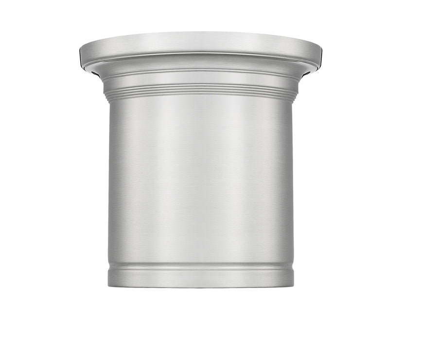 Flush Mount Z-Lite 7702F8-BN-LED Brushed Nickel Bentley 1 Light Flush Mount Z-Lite