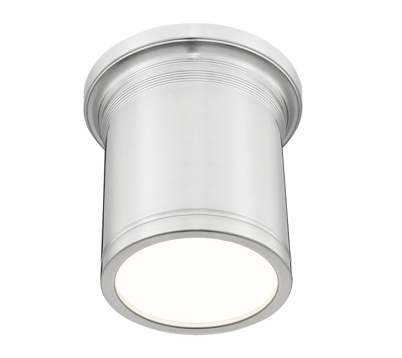 Flush Mount Z-Lite 7702F8-BN-LED Brushed Nickel Bentley 1 Light Flush Mount Z-Lite