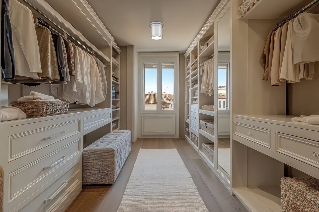 Flush Mount Z-Lite 7702F8-BN-LED Brushed Nickel Bentley 1 Light Flush Mount Z-Lite