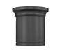 Flush Mount Z-Lite 7702F8-MB-LED Matte Black Bentley 1 Light Flush Mount Z-Lite