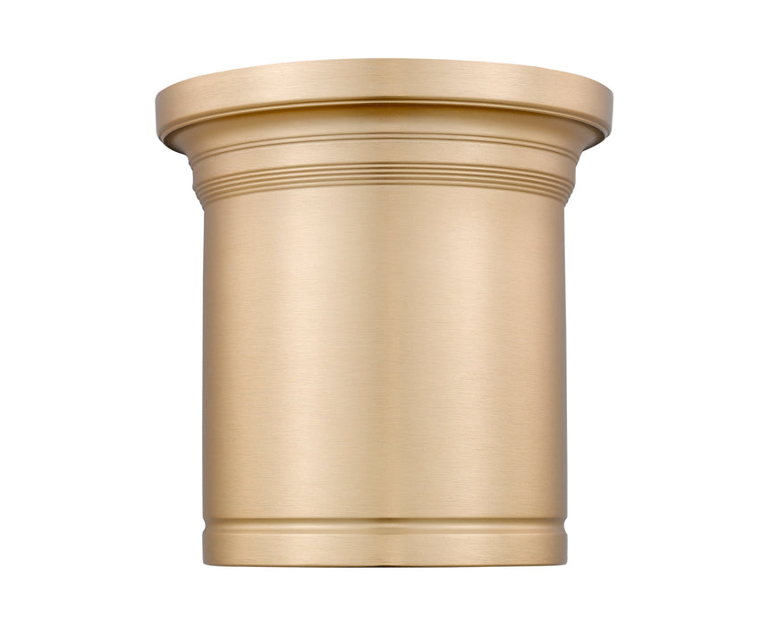 Flush Mount Z-Lite 7702F8-MGLD-LED Modern Gold Bentley 1 Light Flush Mount Z-Lite