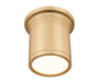 Flush Mount Z-Lite 7702F8-MGLD-LED Modern Gold Bentley 1 Light Flush Mount Z-Lite