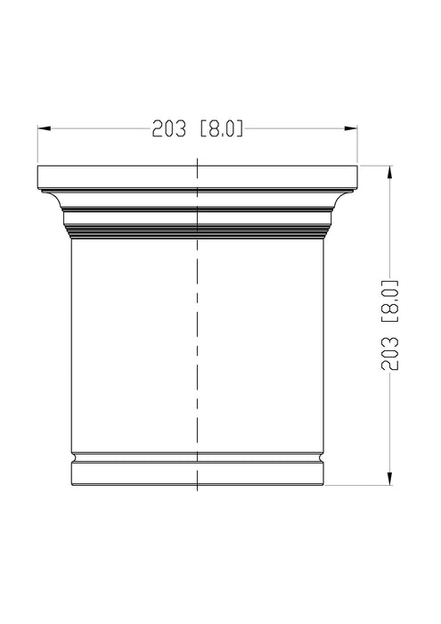 Flush Mount Z-Lite 7702F8-MGLD-LED Modern Gold Bentley 1 Light Flush Mount Z-Lite