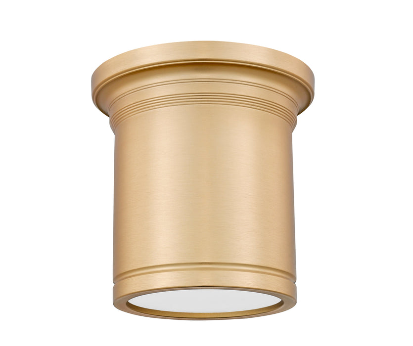 Flush Mount Z-Lite 7702F8-MGLD-LED Modern Gold Bentley 1 Light Flush Mount Z-Lite