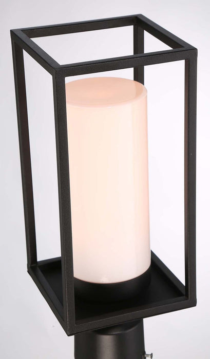 Eurofase 41963-012 Ren 15" Powder Coat Black Outdoor Post Light