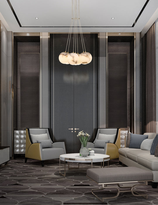 Eurofase 46805-010 Kepler 18" Gold LED Chandelier