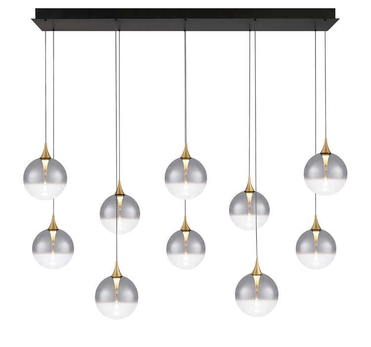 Eurofase 48932-028 Iissa 47" Gold LED Chandelier